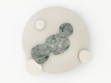 ISOLE - Low granite garden side table by Paola Lenti - view 3